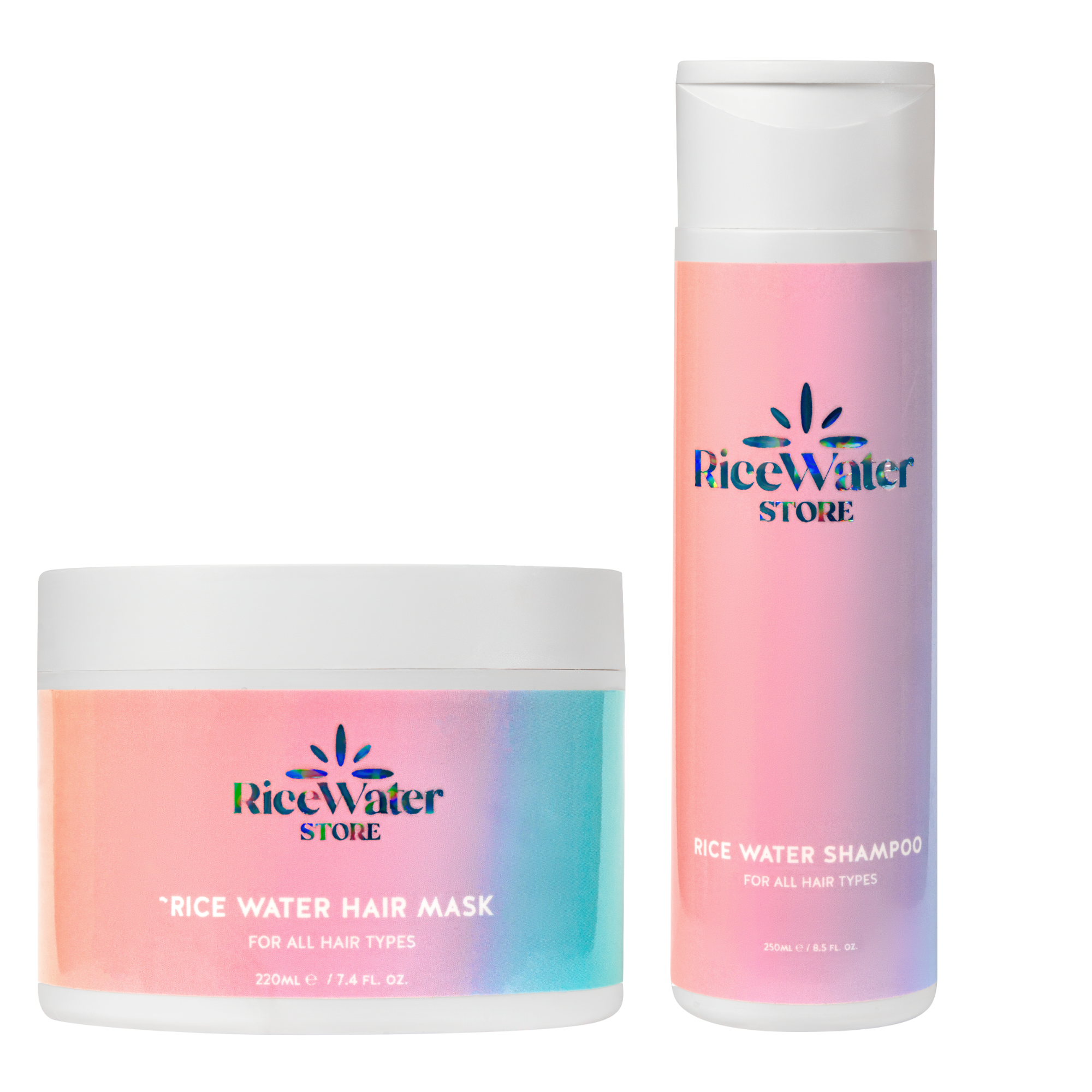 Rice Water Store – Repair & Grow Duo (Shampoo + Rice Water Hair Mask)